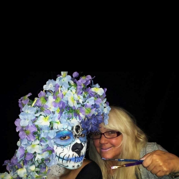 Tumblers cup and Bracelet Colorwings by Terybrault face painting every thing ART - Picture 5 of 13